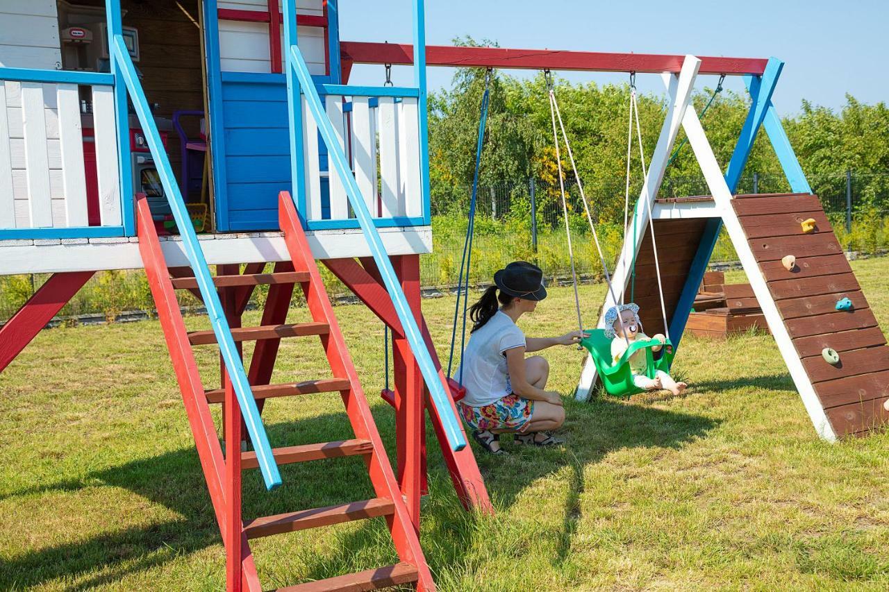 Domki Letniskowe Jastrzebia Park Jastrzębia Góra Dış mekan fotoğraf